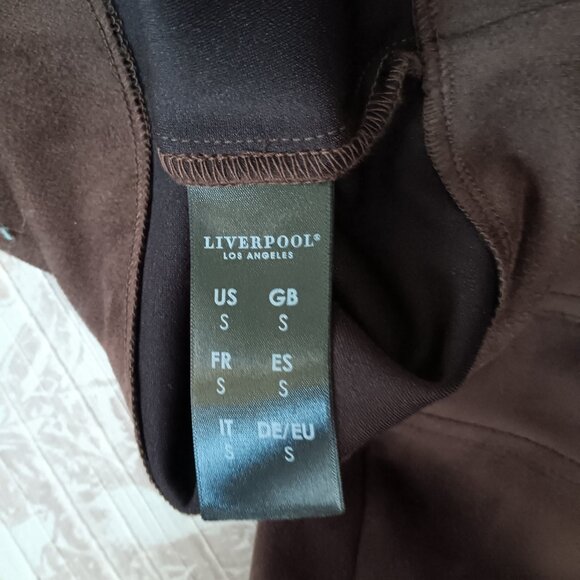 Women's Chocolate Brown Faux Suede Jacket - Picture 7 of 7